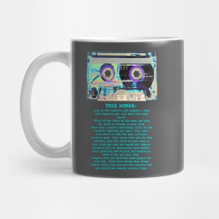 Cassette With Instructions Mug